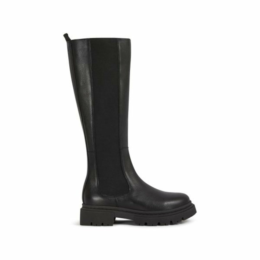 Mode Femme Hudson London Bottes | Hudson London - Bottines Hautes Chelsea Wren - Noir