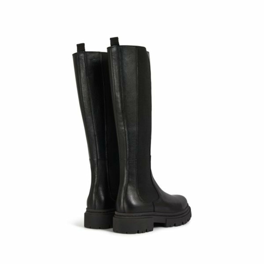 Mode Femme Hudson London Bottes | Hudson London - Bottines Hautes Chelsea Wren - Noir