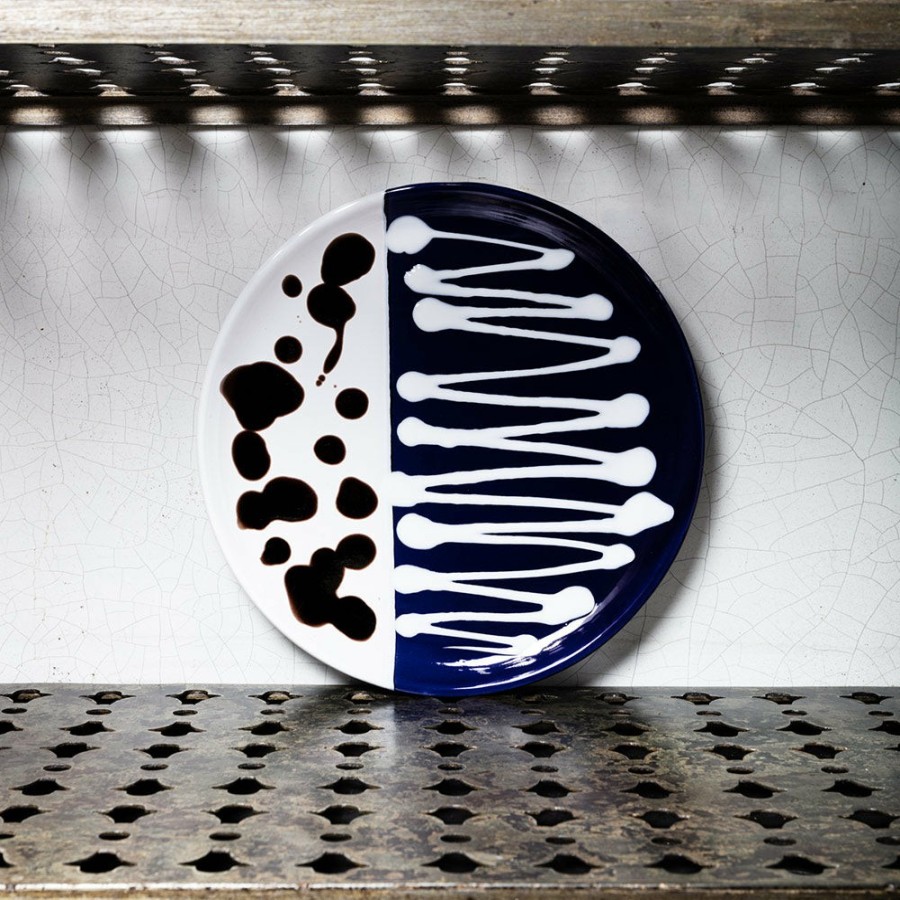 Art De La Table MERCI Assiettes Plates | Assiette Plate En Faience Paola Navone