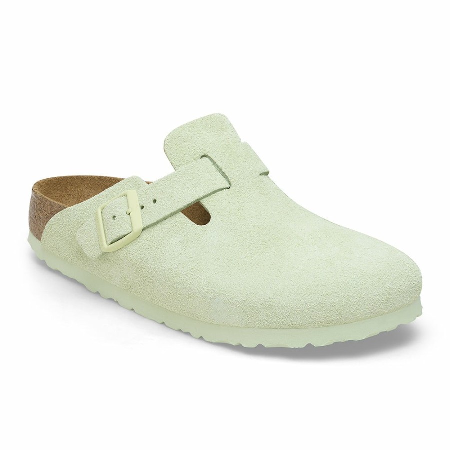 Mode Homme BIRKENSTOCK Sabots | Birkenstock - Sabots Boston - Faded Lime