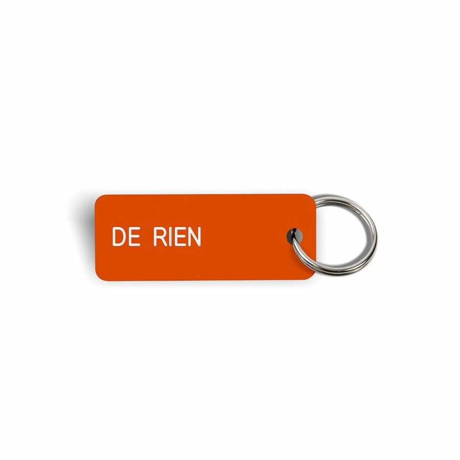 Mode Femme Various Keytags Porte Cles | Merci X Various Keytags - Porte-Cle "De Rien" - Orange