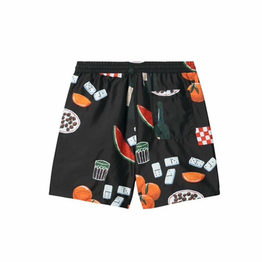 Mode Homme Carhartt WIP Maillots De Bain | Carhartt Wip - Maillot De Bain Isis Maria Dinner - Noir