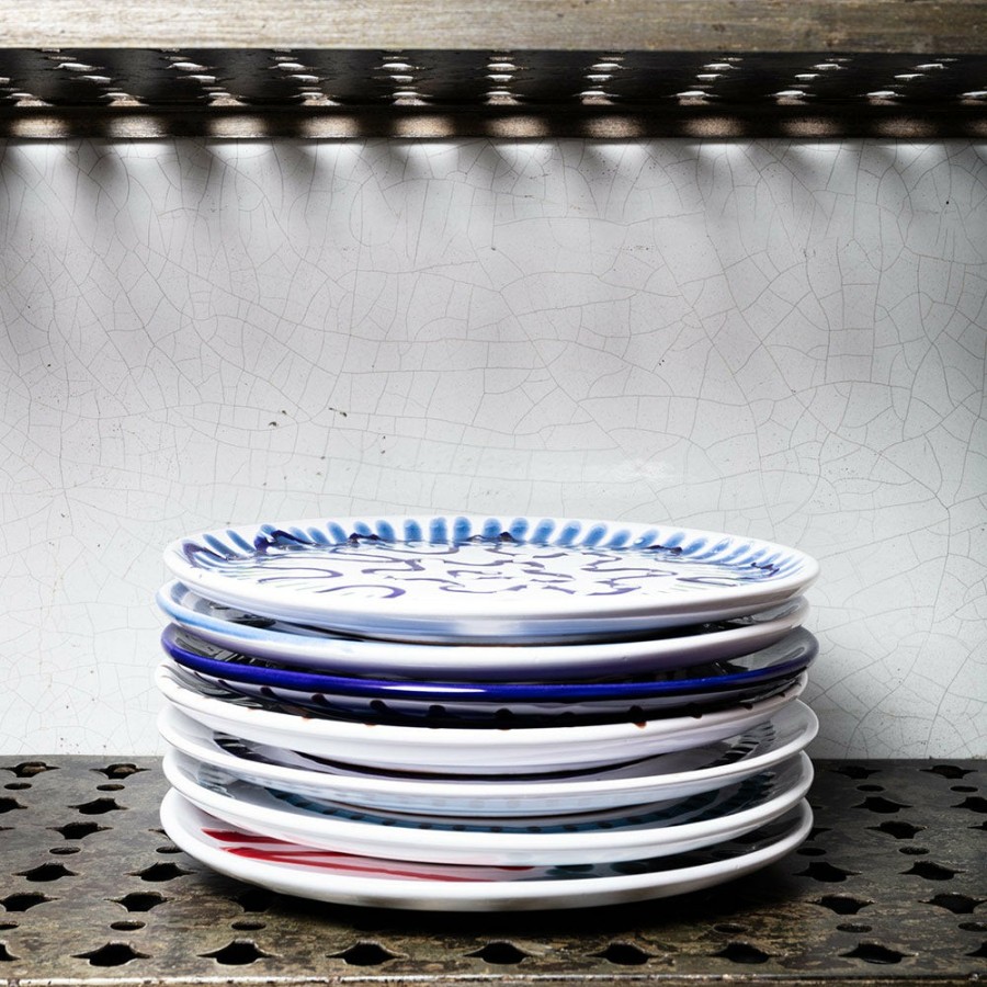 Art De La Table MERCI Assiettes Plates | Assiette Plate En Faience Paola Navone