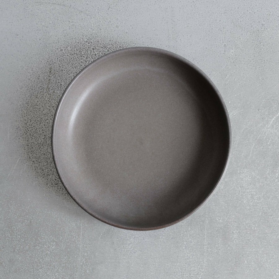 Art De La Table 559 STONEWARE Assiettes Creuses | Assiette Creuse En Gres Fin - Gris Ardoise