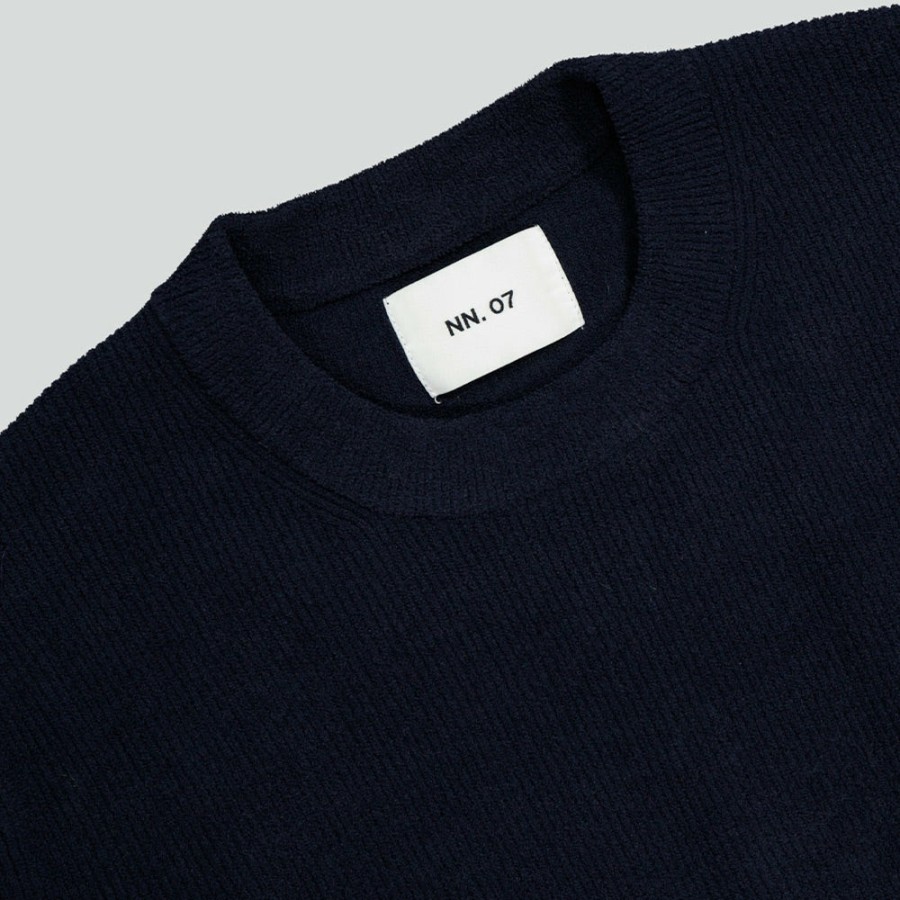 Mode Homme NN07 Mailles | Nn07 - Pull Danny - Marine