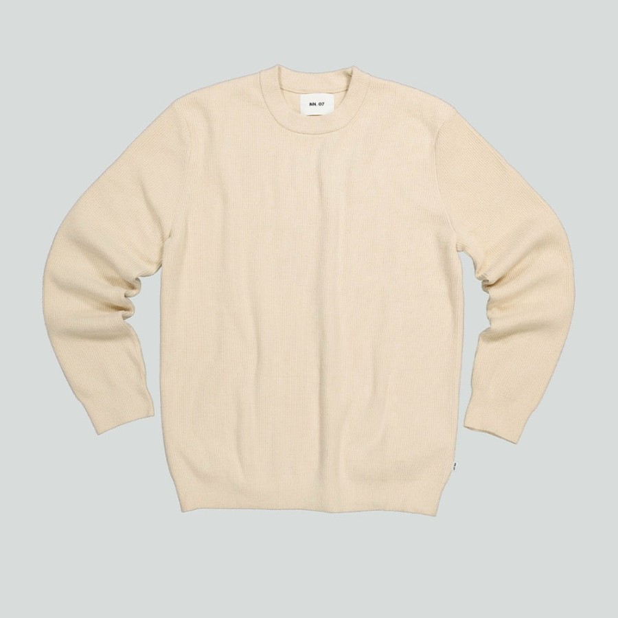 Mode Homme NN07 Mailles | Nn07 - Pull Danny - Ecru