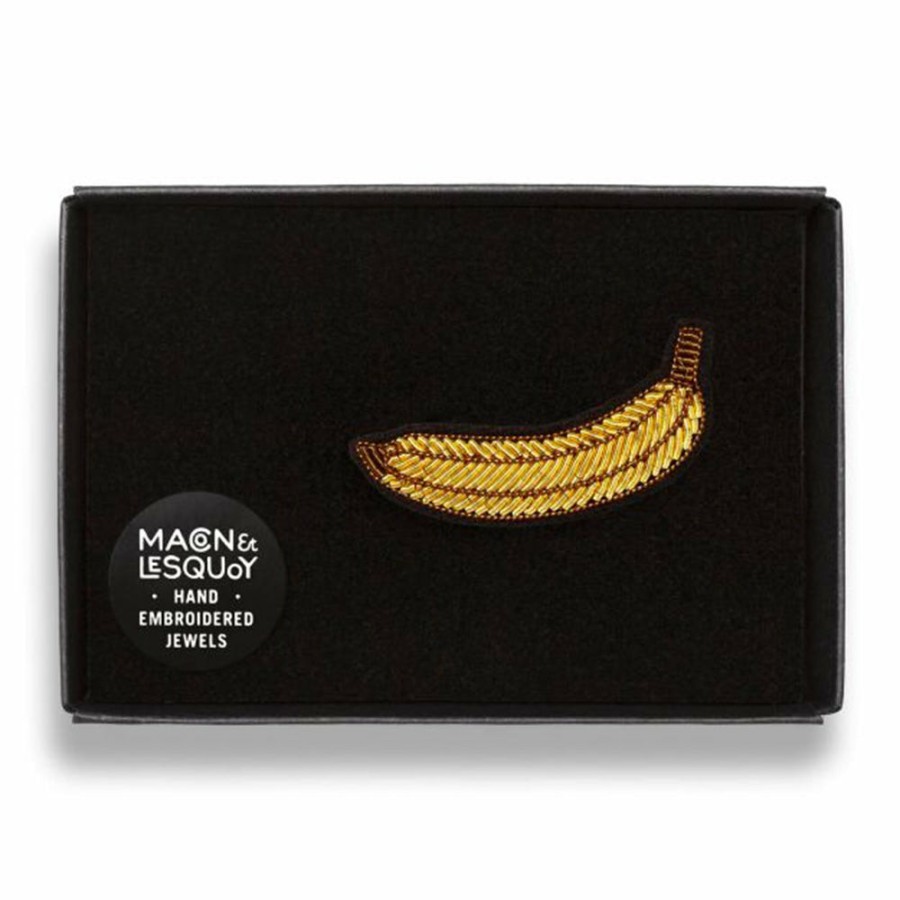 Mode Femme MACON u0026 LESQUOY Broches | Macon & Lesquoy - Broche - Banane