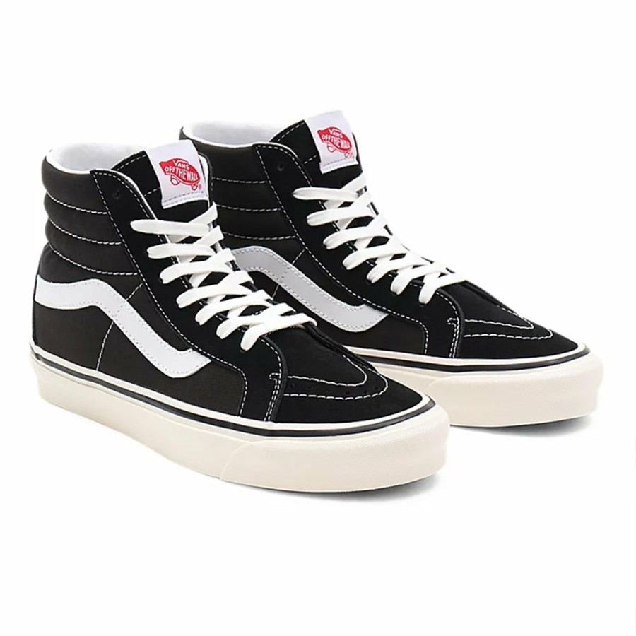 Mode Homme VANS Baskets | Vans - Sk-8 Hi 38 Dx - Noir & Blanc