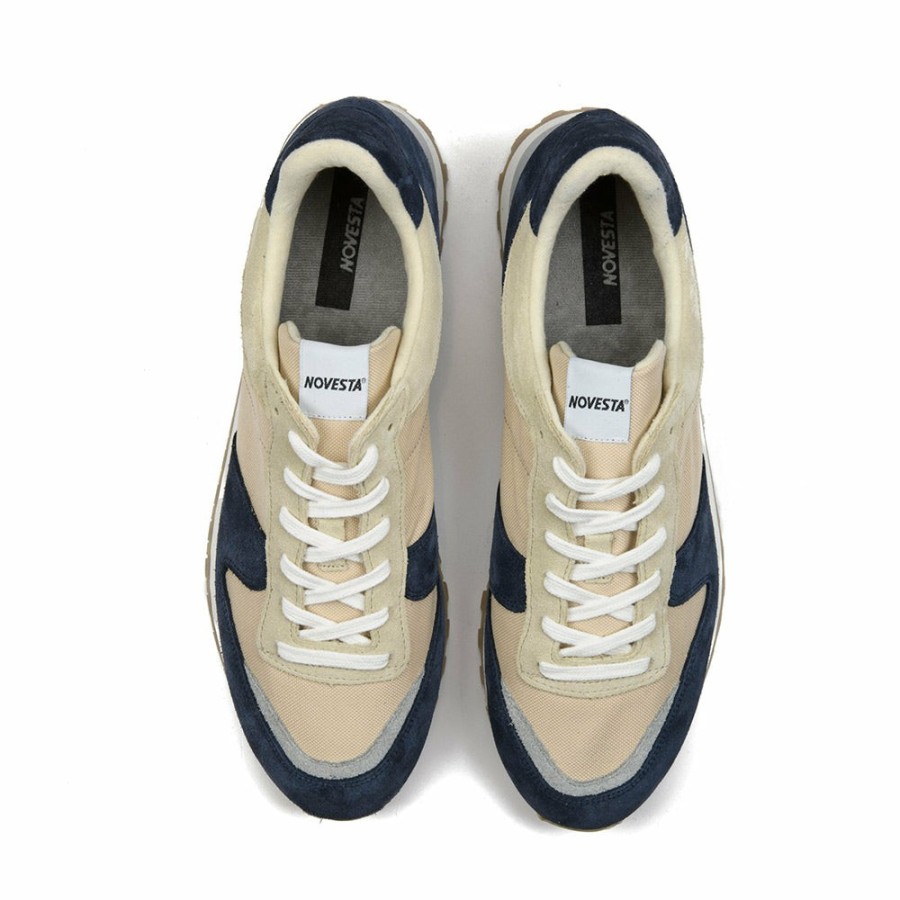 Mode Homme NOVESTA Baskets | Novesta - Baskets Marathon Trail - Navy/Beige