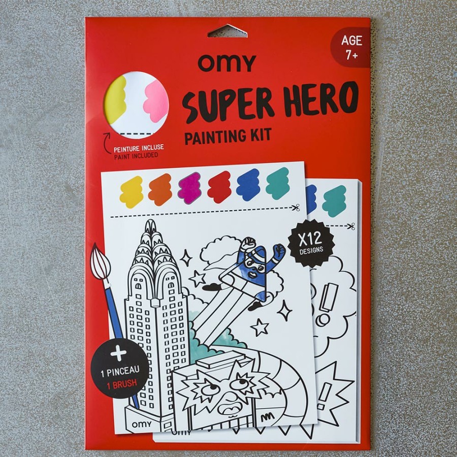 Deco & Lifestyle 729 OMY Jeux | Painting Kit - Superhero