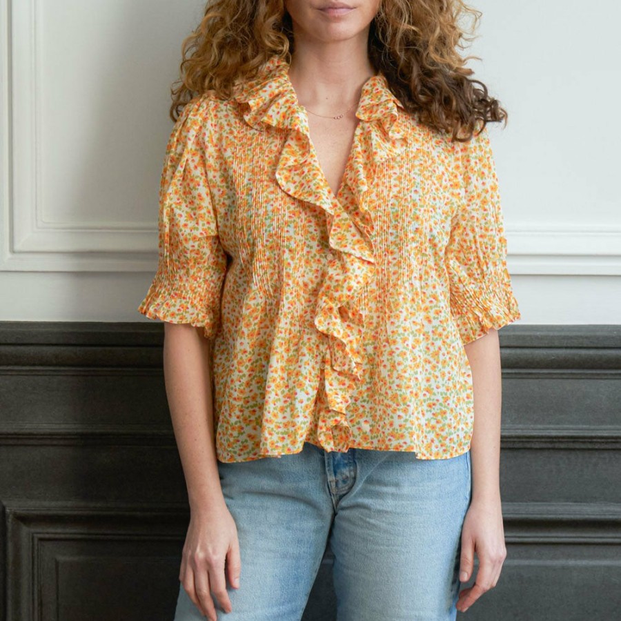 Mode Femme Dôen Chemises | Doen - Blouse Henri - Clementine