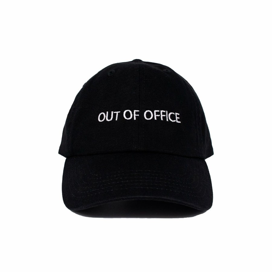 Mode Homme Ho Ho Coco Casquettes | Ho Ho Coco - Casquette Out Of The Office - Noir