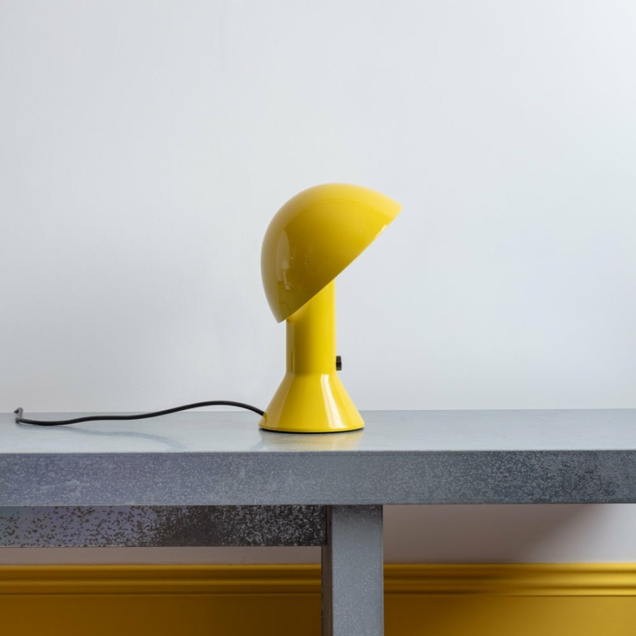 Deco & Lifestyle 1437 MARTINELLI LUCE Lampes | Lampe De Table Elmetto - Jaune