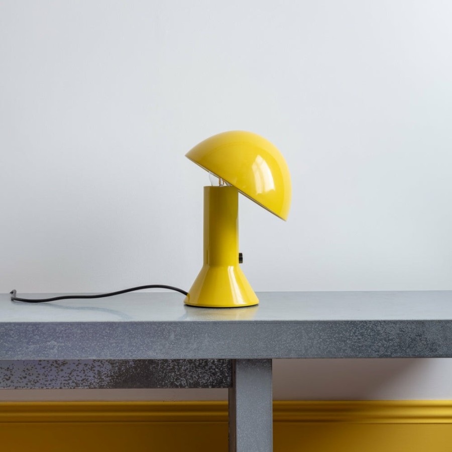 Deco & Lifestyle 1437 MARTINELLI LUCE Lampes | Lampe De Table Elmetto - Jaune