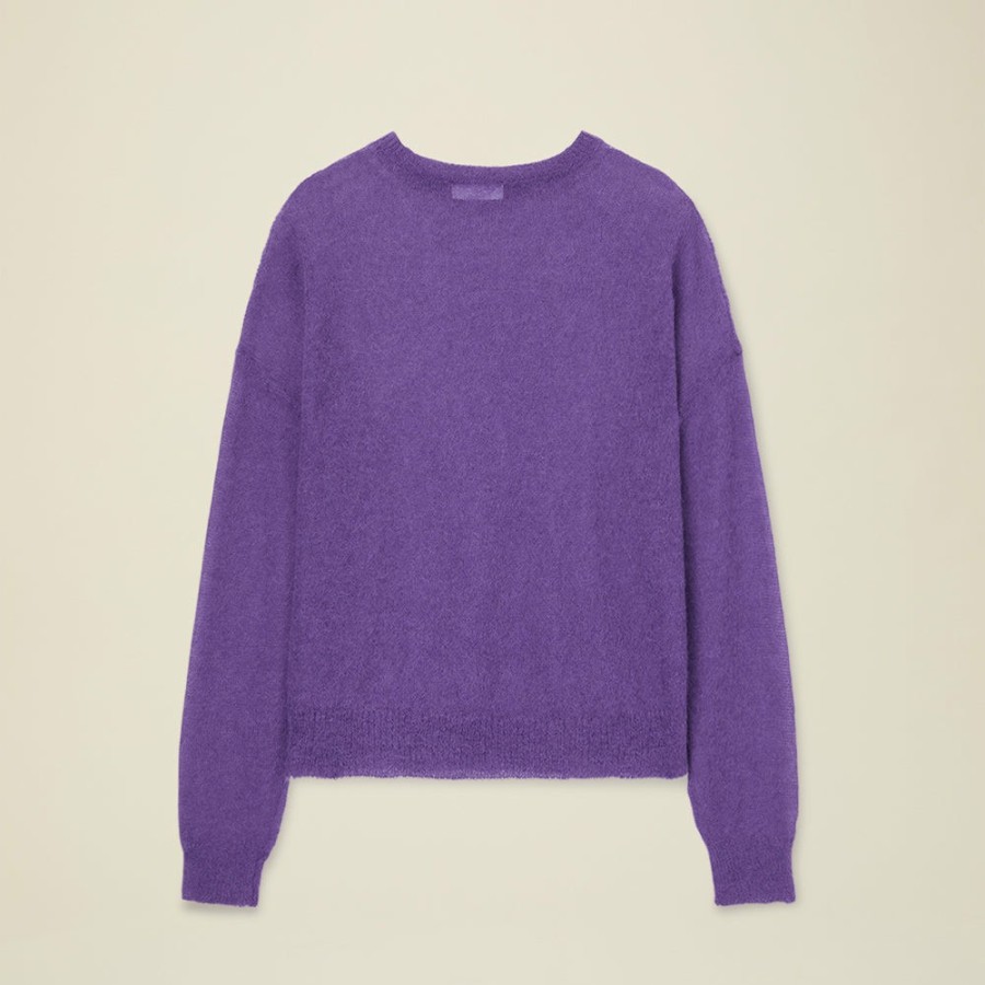 Mode Femme Pomandère Chemises | Pomandere - Pull - Violet