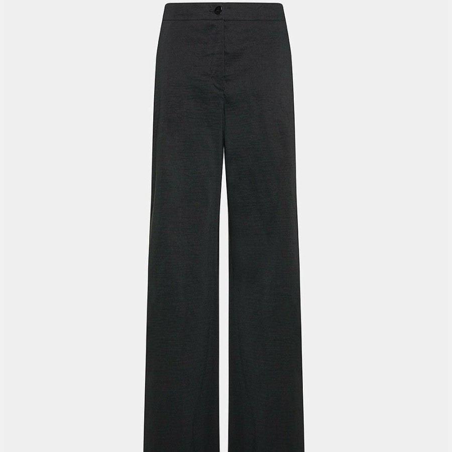 Mode Femme MOMONI Pantalons | Momoni - Pantalon Candeo - Noir