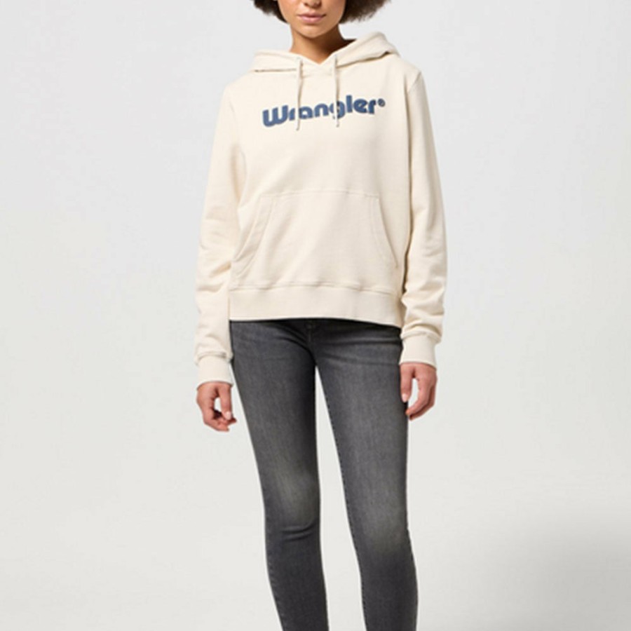 Mode Femme WRANGLER Sweats | Wrangler - Sweat Vintage - Blanc