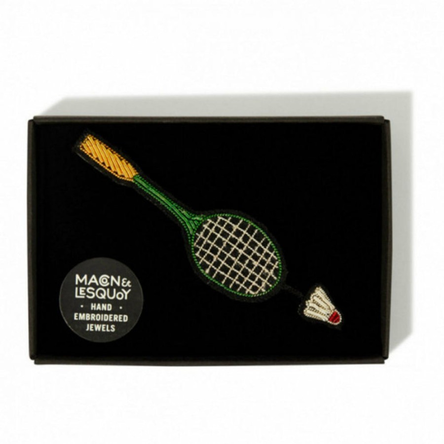 Mode Femme MACON u0026 LESQUOY Broches | Macon & Lesquoy - Broche - Badminton