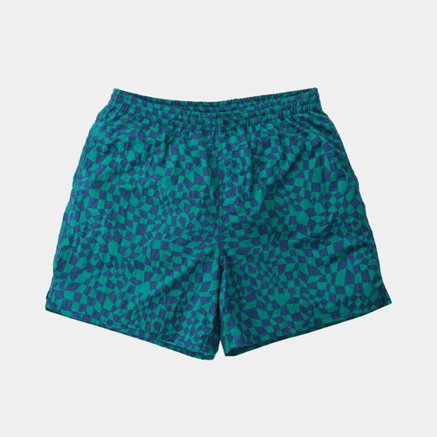 Mode Homme GRAMICCI Maillots De Bain | Gramicci - Short Drift Swim - Carreaux Verts