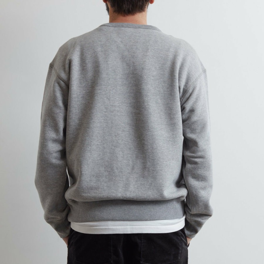 Mode Homme PE01 Sweats | Merci - Crewneck Lucky - Gris