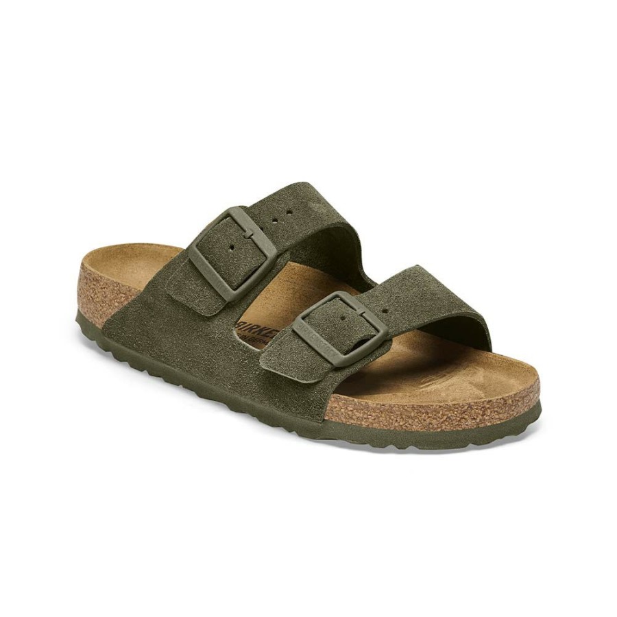 Mode Homme Birkenstock Sandales | Birkenstock - Sandales Arizona - Kaki