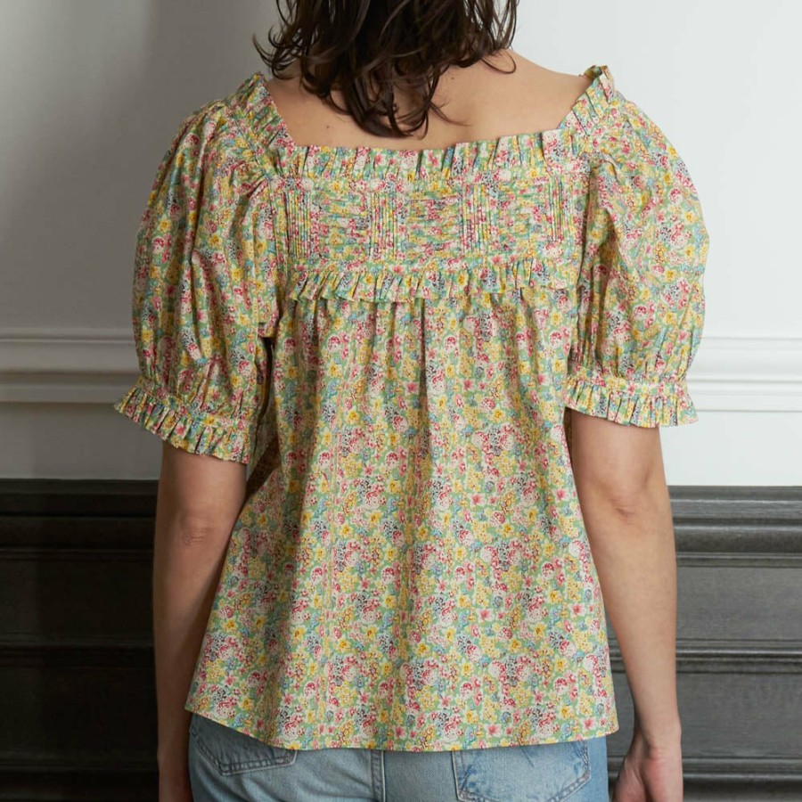 Mode Femme Dôen Chemises | Doen - Top Farley - Chrysanthem