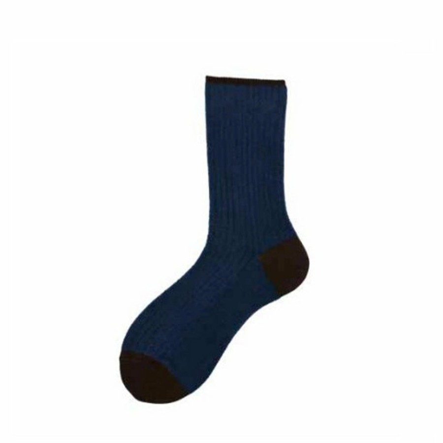 Mode Femme Alto Milano Chaussettes | Alto Milano - Chaussettes Cardi - Marine