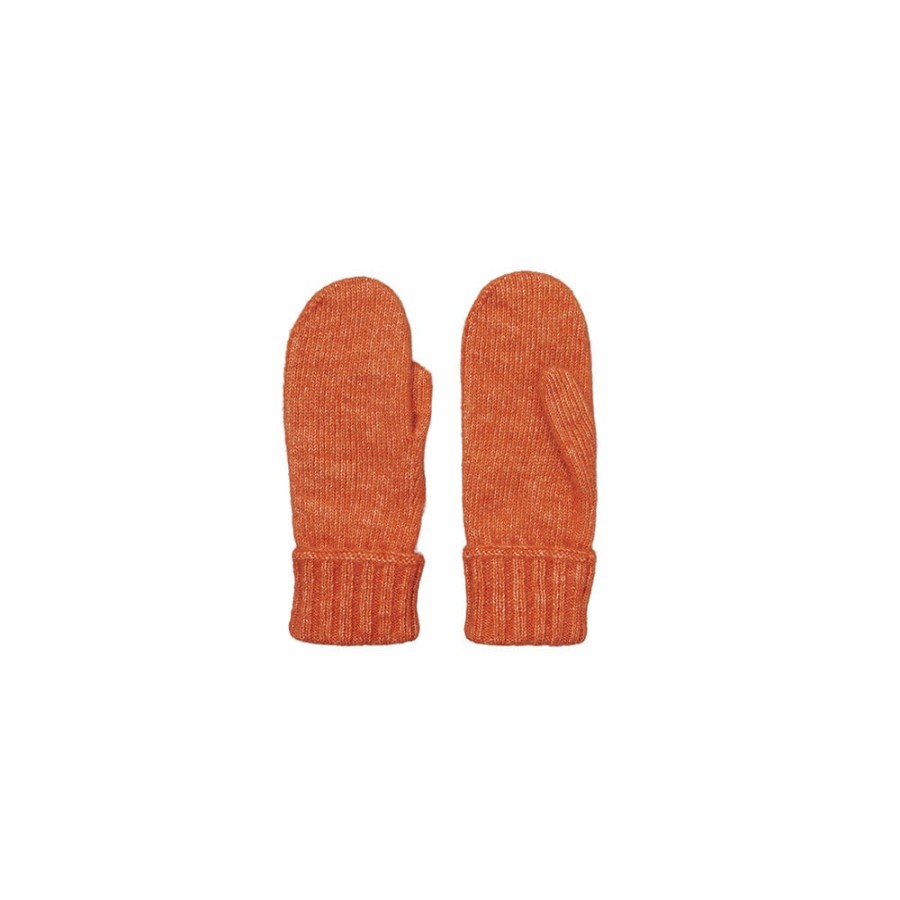 Mode Femme Becksöndergaard Gants Et Mitaines | Becksondergaard - Moufles Max - Orange