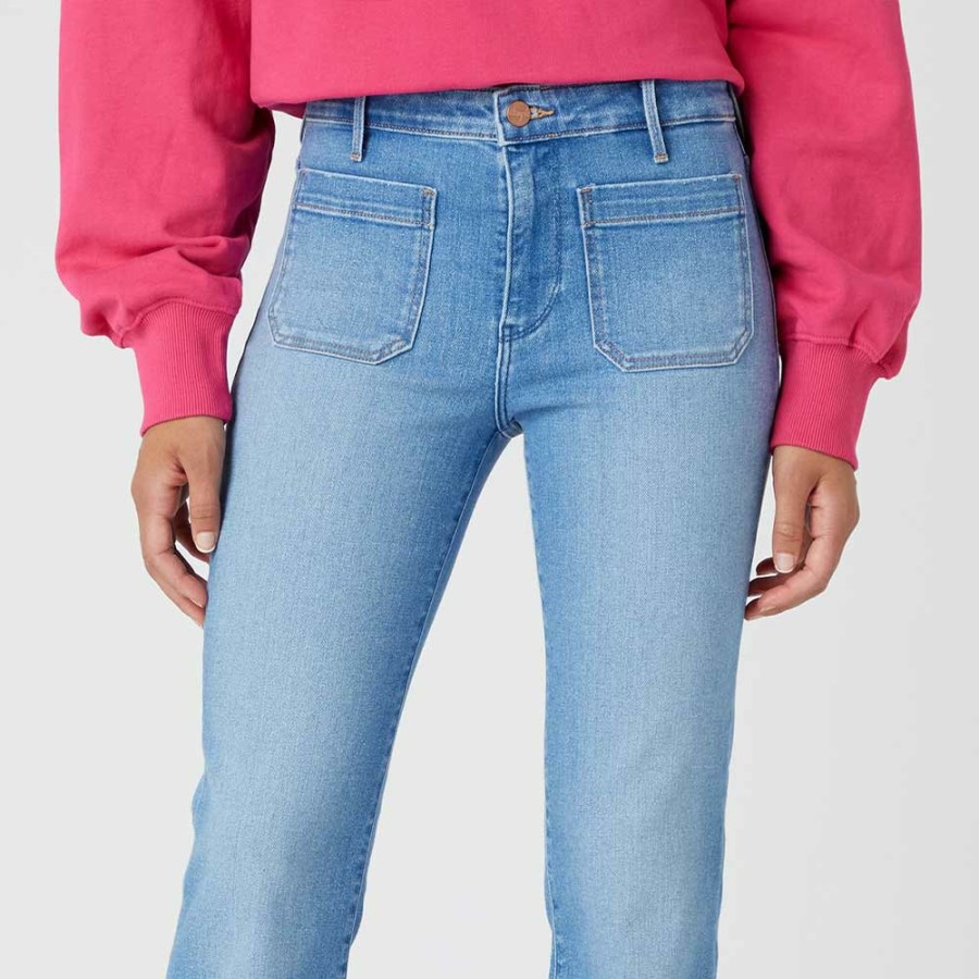 Mode Femme Wrangler Jeans | Wrangler - Jeans Hazel - Bleu