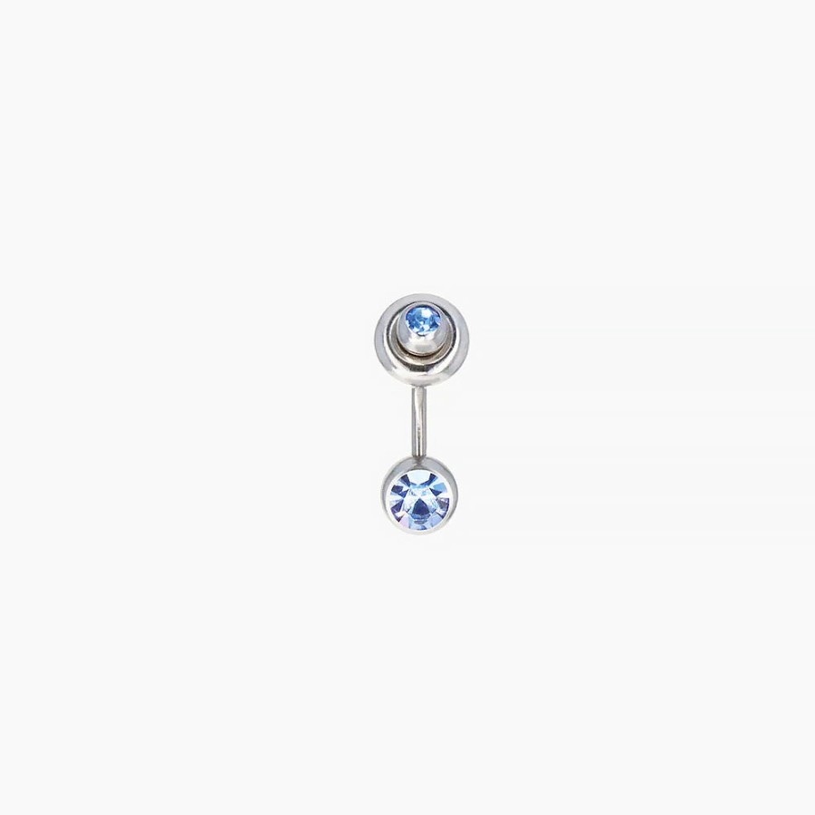 Mode Femme Justine Clenquet Justine Clenquet | Justine Clenquet - Boucle D'Oreille Mindy - Bleu