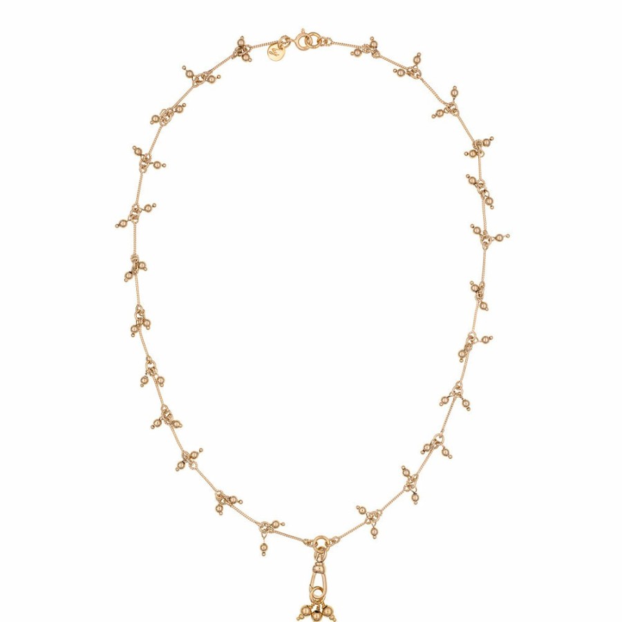 Mode Femme LUJ Luj | Luj - Collier Multigrelots India - Dore