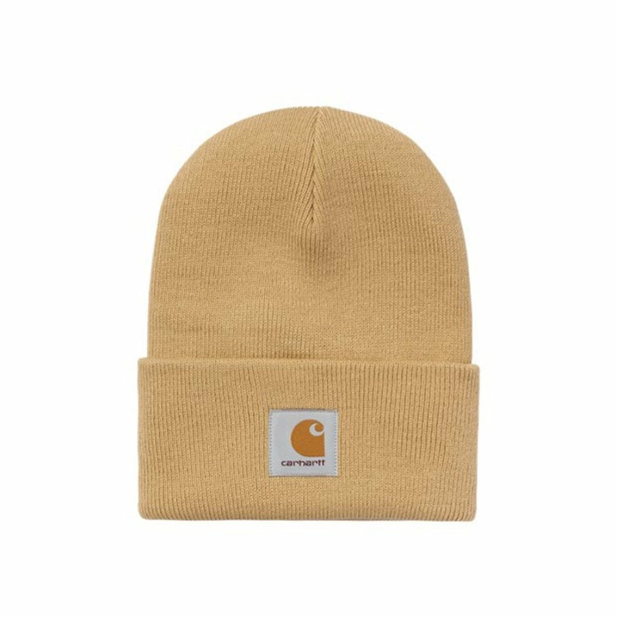 Mode Homme Carhartt WIP Bonnets | Carhartt Wip - Bonnet Acrylic Watch - Bourbon