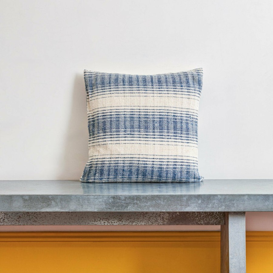 Deco & Lifestyle 2042 DIAMA FIBRETIC Coussins | Coussin Dimo - Indigo