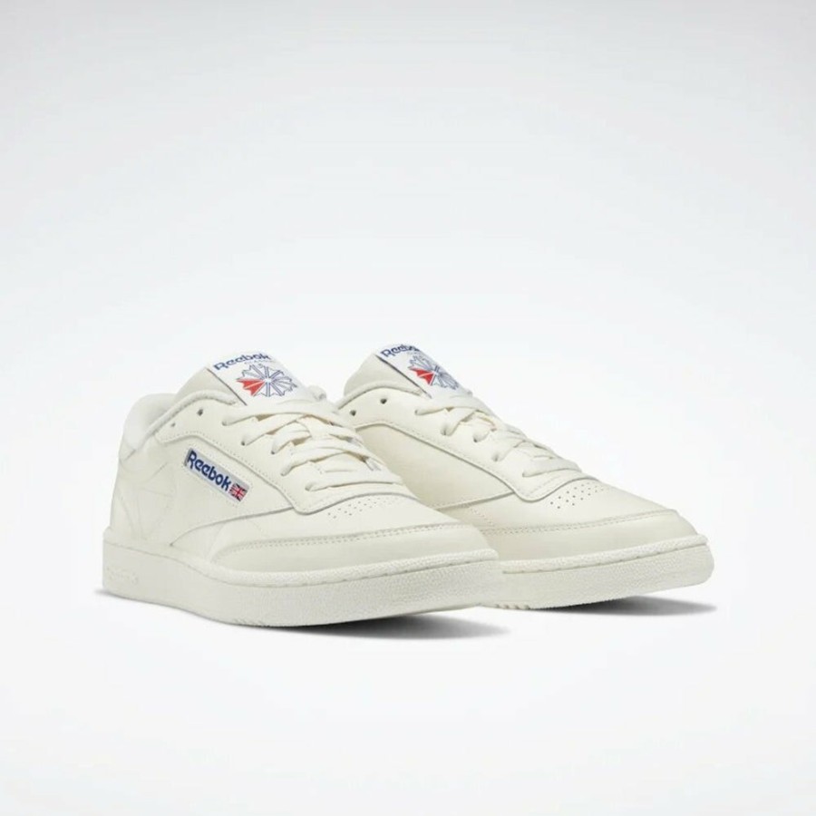 Mode Homme Reebok Baskets | Reebok - Baskets Club C85 - Blanc