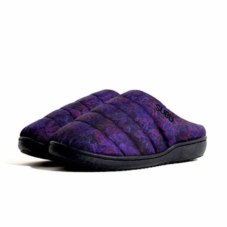 Mode Homme Subu Tokyo Chaussons | Subu Tokyo - Chaussons Nannen F-Line - Violet