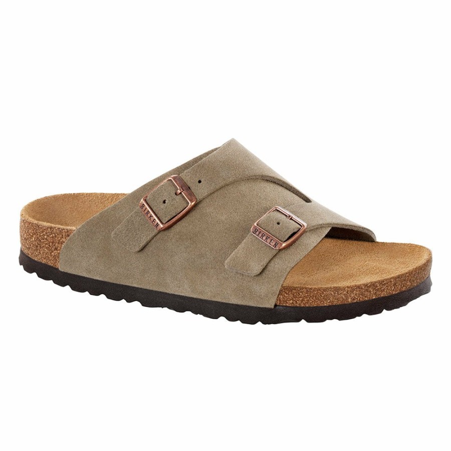 Mode Homme Birkenstock Sandales | Birkenstock - Sandales Zurich - Taupe