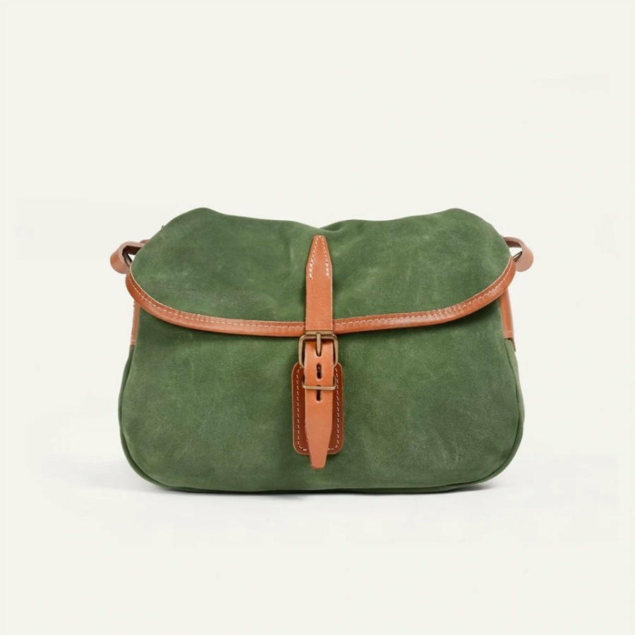 Mode Femme Bleu de Chauffe Sacs A Main | Bleu De Chauffe - Sac Musette Xs - Vert