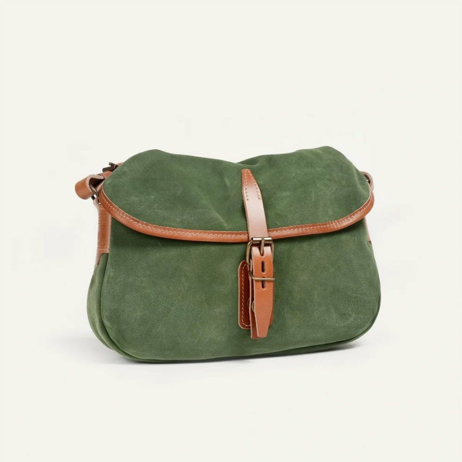 Mode Femme Bleu de Chauffe Sacs A Main | Bleu De Chauffe - Sac Musette Xs - Vert