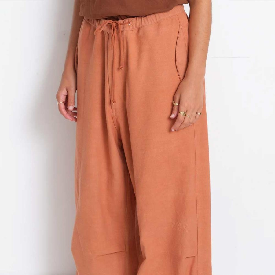 Mode Femme Story MFG Pantalons | Story Mfg - Pantalon Paco - Orange