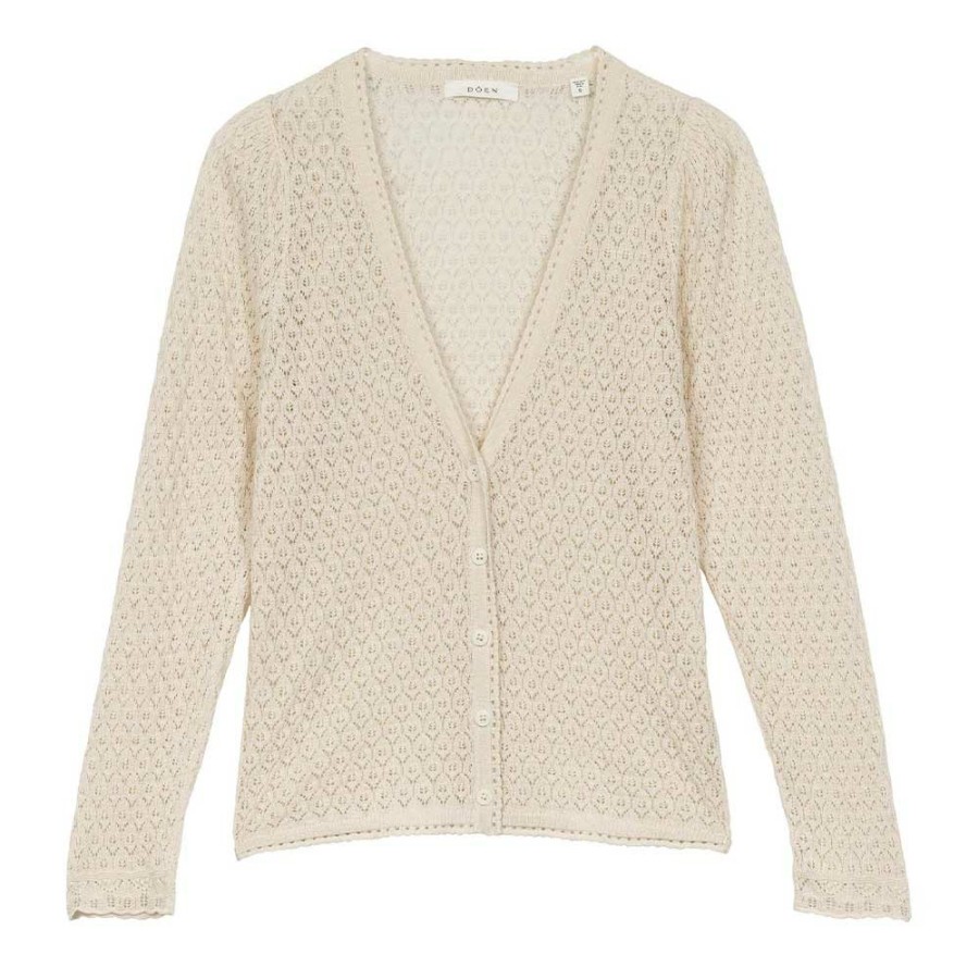 Mode Femme Dôen Mailles | Doen - Cardigan Chandel - Beige