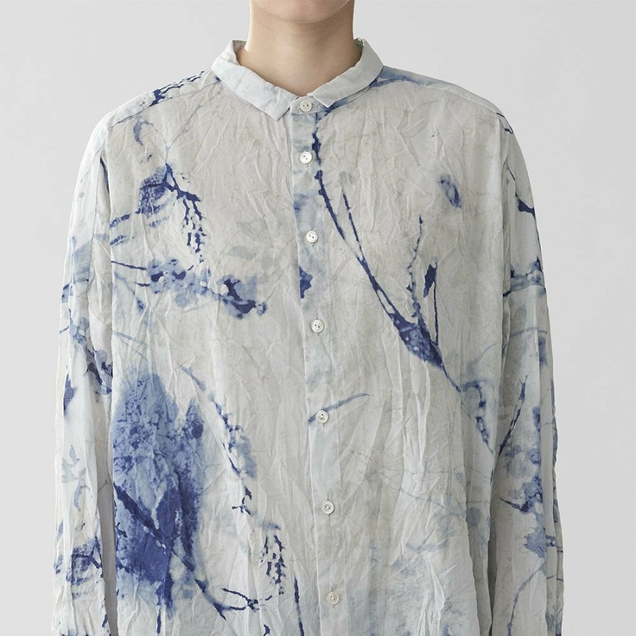 Mode Femme Pas de Calais Chemises | Pas De Calais - Blouse Ai No Hana - Bleu