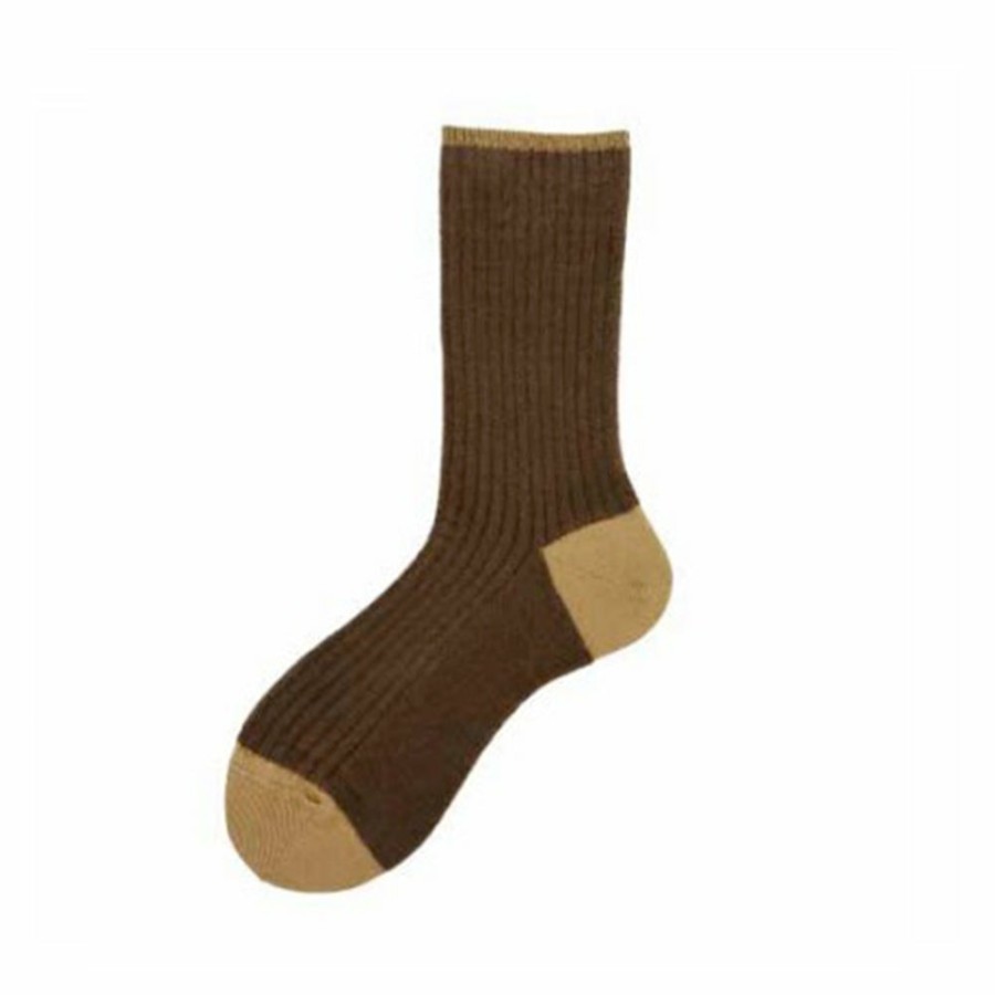 Mode Femme Alto Milano Chaussettes | Alto Milano - Chaussettes Cardi - Marron