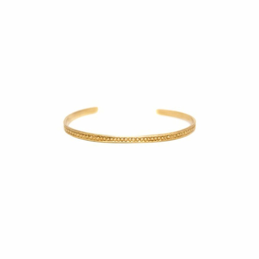 Mode Femme ALIX D REYNIS Bracelets | Alix D. Reynis - Jonc Louise - Dore