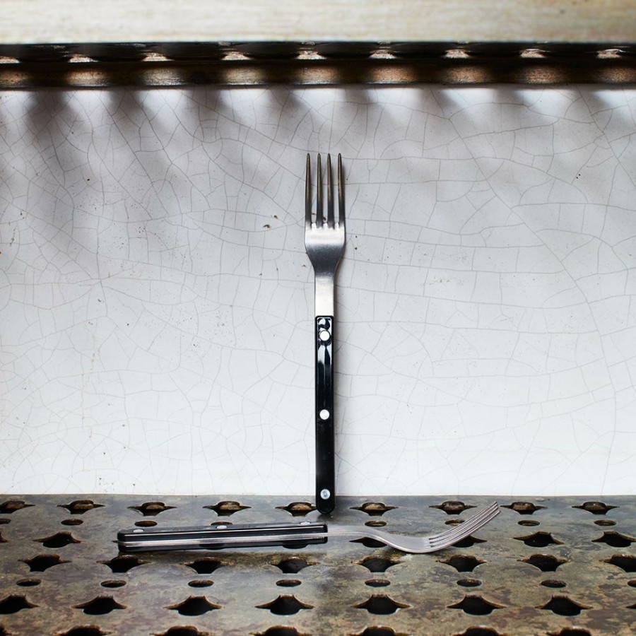 Art De La Table 972 SABRE Fourchettes | Fourchette Bistrot - Noir