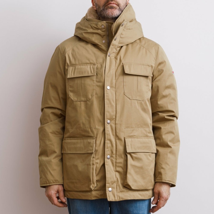 Mode Homme Holubar Manteaux | Holubar - North Hunter - Beige