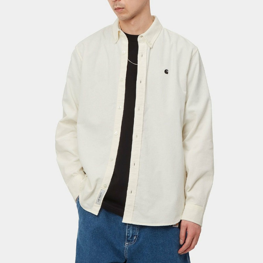 Mode Homme Carhartt WIP Chemises | Carhartt Wip - Chemise Madison - Blanc