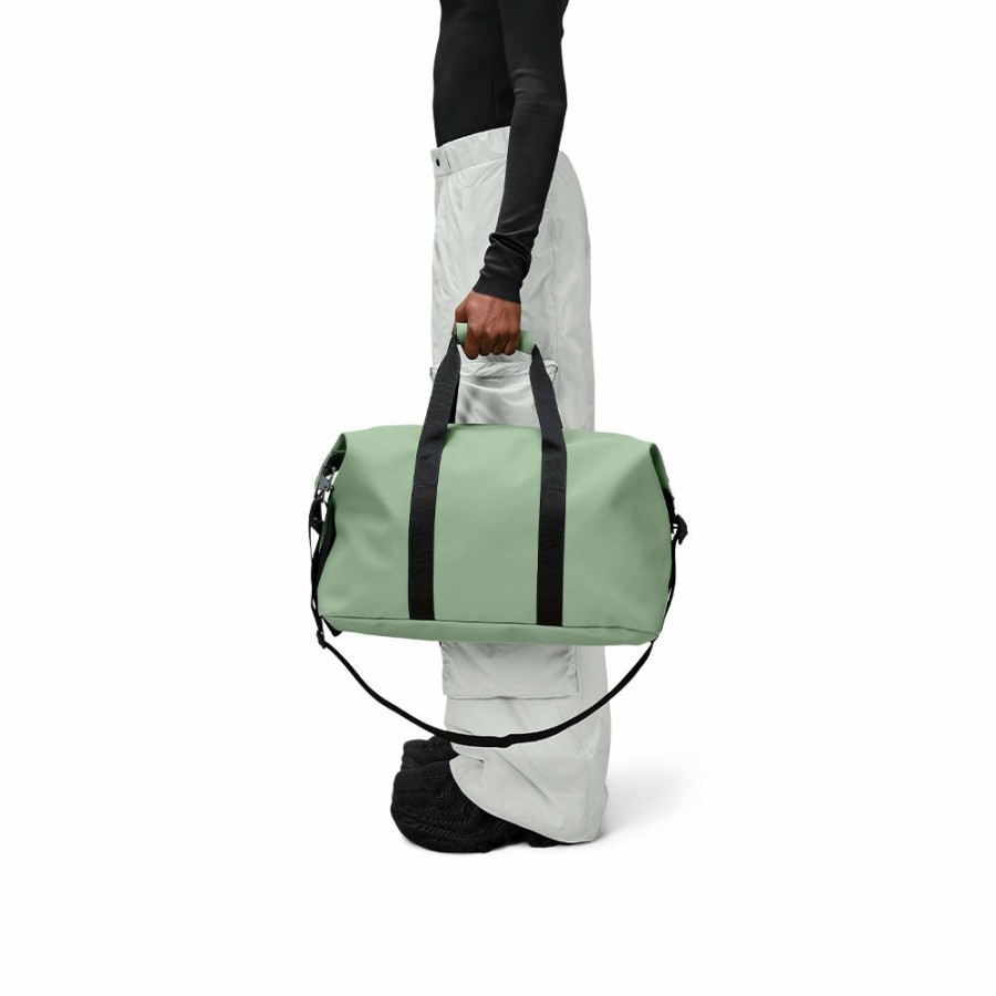 Mode Homme Rains Sacs | Rains - Sac Week-End - Vert Clair