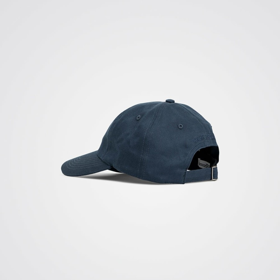 Mode Homme Norse Projects Casquettes | Norse Projects - Casquette Twill Sports - Marine