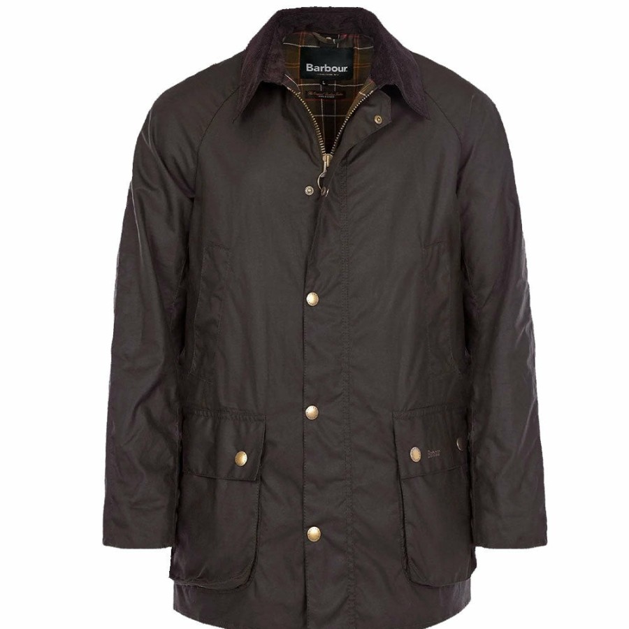 Mode Homme Barbour Vestes | Barbour - Veste Ashby Wax Jacket - Olive