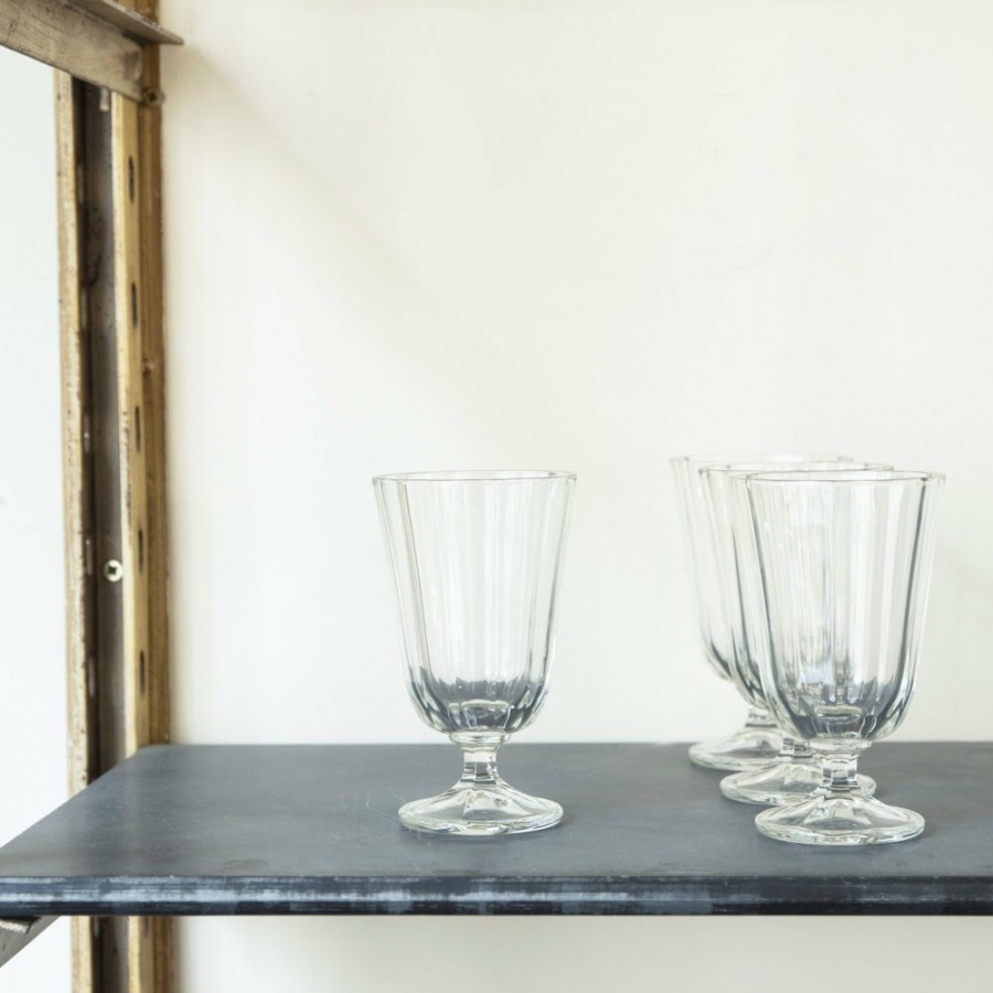 Art De La Table 106 VERCERAL Verres A Eau | Verre A Eau Cotes Plates - Ana